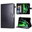 TGK Wallet Leather Flip Case Cover for Realme Pad X 11 inch Tablet, Black