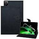 TGK Plain Design Flip Case Cover for Realme Pad X 11 inch Tablet with Precise Cutouts (Black)