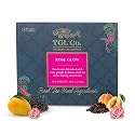 TGL Co. The Good Life Company Rose Glow Black Tea, 16 Tea Bags with Rose Petals, Raisins, Mango, Apricots
