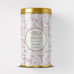 tgl corose glow black tea infusion 50g tin canrich in anti oxidant  refreshing  no artificial flavor  improve digestion
