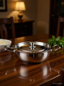 THANGAM Stainless Steel Induction Kadhai with Lid