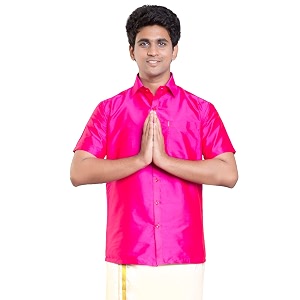 THANGAMAGAN MENS HALFHAND SHIRT
