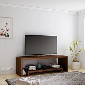 THANGLALA sheesham wood TV entertainment stand — best solid wood TV unit for living room