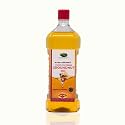 Thanjai Natural Groundnut Oil Virgin Unrefined Wooden Cold Pressed Natural Peanut Oil for Cooking- Heart Health + Cholesterol Free + No Preservatives (1L Groundnut Oil)