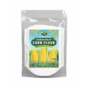 thanjai natural corn flour 1st quality 250 grams  maize flour  makka atta for baking amp cooking amp gluten-free corn starch