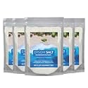 Thanjai Natural Epsom Bath Salt 5kg For Muscle Relief, Relieves Aches &amp; Pain Granule Magnesium Sulphate) for Plants, Gardening,Water Soluble Fertilizer,Soil Manure (1kg x 5)