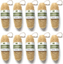 THANJAI NATURAL Loofah (Pack of 10, Gold)