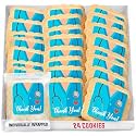 Thank You Nurse Doctor Gift Basket Cookies for Appreciation gifts Bulk Treats | Individually Wrapped | Healthcare Workers Mediacal Assistant Party Favors | 24 Pack | Sugar Cookies
