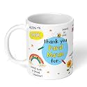 Thank You Teacher Mug With Personalized Teacher39S
