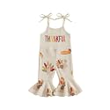 Thanksgiving Baby Girl Outfit Toddler Turkey Romper