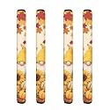 Thanksgiving Day Decor 4 Pieces Refrigerator Door Handle Covers Set, Non-Slip Kitchen Appliance Fridge Dishwashers Microwave Handle Coves Sunflower Maple Leaf Gnome Print