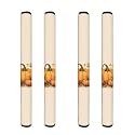 Refrigerator Handle Covers Set of 4 Thanksgiving Day Pumpkins Non Slip Fridge Door Handle Covers Kitchen Appliance Decor