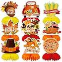 Thanksgiving Table Decorations, Fall Harvest Honeycomb Centerpieces