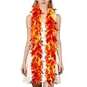 THARAHT 19 Color- 40/60g 2Yard Chandelle Feather Boa Dancing Wedding Party Halloween Costume Decoration Feathers boa
