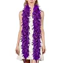 THARAHT 19 Color- 40/60g 2Yard Chandelle Feather Boa Dancing Wedding Party Halloween Costume Decoration Feathers boa