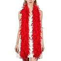 THARAHT 19 Color- 40/60g 2Yard Chandelle Feather Boa Dancing Wedding Party Halloween Costume Decoration Feathers boa