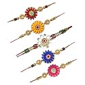 Thawani Enterprises rakhi for brothers Multicolour beautiful