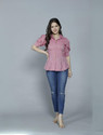 THAWAR JI Casual Regular Sleeves Solid Women
