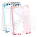 Thboxes 2 Pack To Do List Notepad, A5 Undated Daily Planner Task Checklist