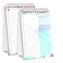 Thboxes 2 Pack To Do List Notepad, A5 Undated Daily Planner Task Checklist