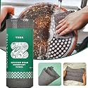 THEA Disposable Scrub Sheets | 25 Day Supply | Paper Towel Format | Antimicrobial | Non-Scratch | Cleaning Supplies | Dishwashing | Sponges Kitchen | Scouring Pads | Kitchen Tissue Roll Cloths