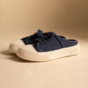 Theater Elves Royal Blue Slide-in Sneakers Canvas