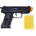 Theater Police Style Plastic Spring Powered Airsoft Gun Pistol with 12gram 6mm BBS