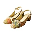Theater Women Doris Slingback Block Heels 