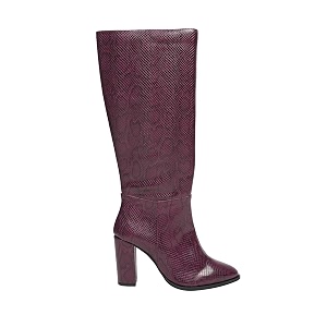 Theater Women Nagini Knee-High Snake Print Boots
