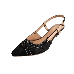 theater women navy denim heel sandals i stylish amp comfortable i faux leather i formal amp casual wear