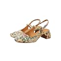 Theater Women Twiggy Multi-Color Floral Mary Jane