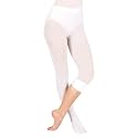 Theatricals Adult Convertible Tight Pantyhose: Smooth Waistband for Comfort White L T5515