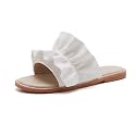 THEE BRON Girls Cute Slip-On Slippers Stylish Sandals for Toddlers &amp; Kids