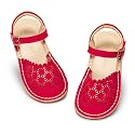 THEE BRON Toddler Floral Cutout Closed Toe Sandals for Girls Breathable Summer Shoes