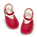 THEE BRON Toddler Floral Cutout Closed Toe Sandals for Girls Breathable Summer Shoes