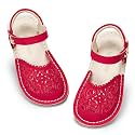 THEE BRON Toddler Floral Cutout Closed Toe Sandals for Girls Breathable Summer Shoes
