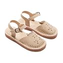 THEE BRON Toddler Floral Cutout Closed Toe Sandals for Girls Breathable Summer Shoes