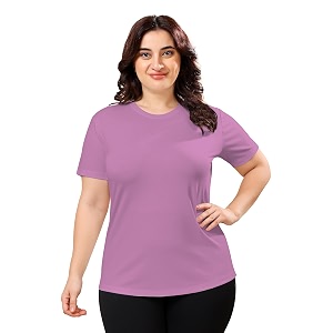womens activewear t-shirt  quick dry fabric for gym workout running and all day comfort
