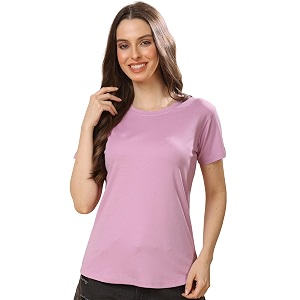 womens activewear t-shirt  quick dry fabric for gym workout running and all day comfort