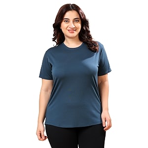 womens activewear t-shirt  quick dry fabric for gym workout running and all day comfort