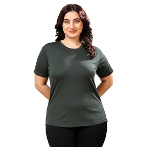 womens activewear t-shirt  quick dry fabric for gym workout running and all day comfort