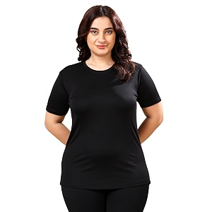 womens activewear t-shirt  quick dry fabric for gym workout running and all day comfort