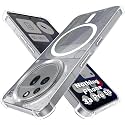 TheGiftKart Hybrid Shockproof Back Cover Case for Nothing Phone 3a Pro 5G | Hard Back Cover Case for Nothing Phone 3a Pro 5G (PC &amp; TPU, MagSafe Compatible, Transparent Hard Clear Back, Clear Sides)