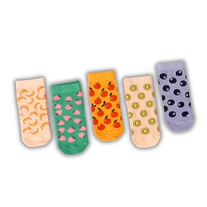 THELA GAADI Printed Kids Socks Ankle