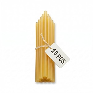 themisto 11mm yellow glue sticks strong and long for hot melt glue gun 15 pc