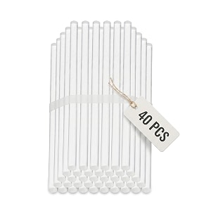 themisto 7mm glue stick for 20w glue gun pack of 40