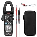 THEMISTO TH-M90 Auto Range, Ac/Dc Current, True Rms Digital Clamp Meter (600A,6000 Counts), Black