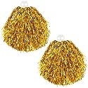 Thenshop 2 Pack Cheerleading Pom Poms XL Cheer Hand Flowers