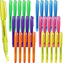 Thenshop 30 Pcs Highlighters Bulk 6 Assorted Colors Chisel Tip Markers