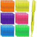 Thenshop 300 Pcs Highlighters Bulk 6 Assorted Colors Chisel Tip Markers